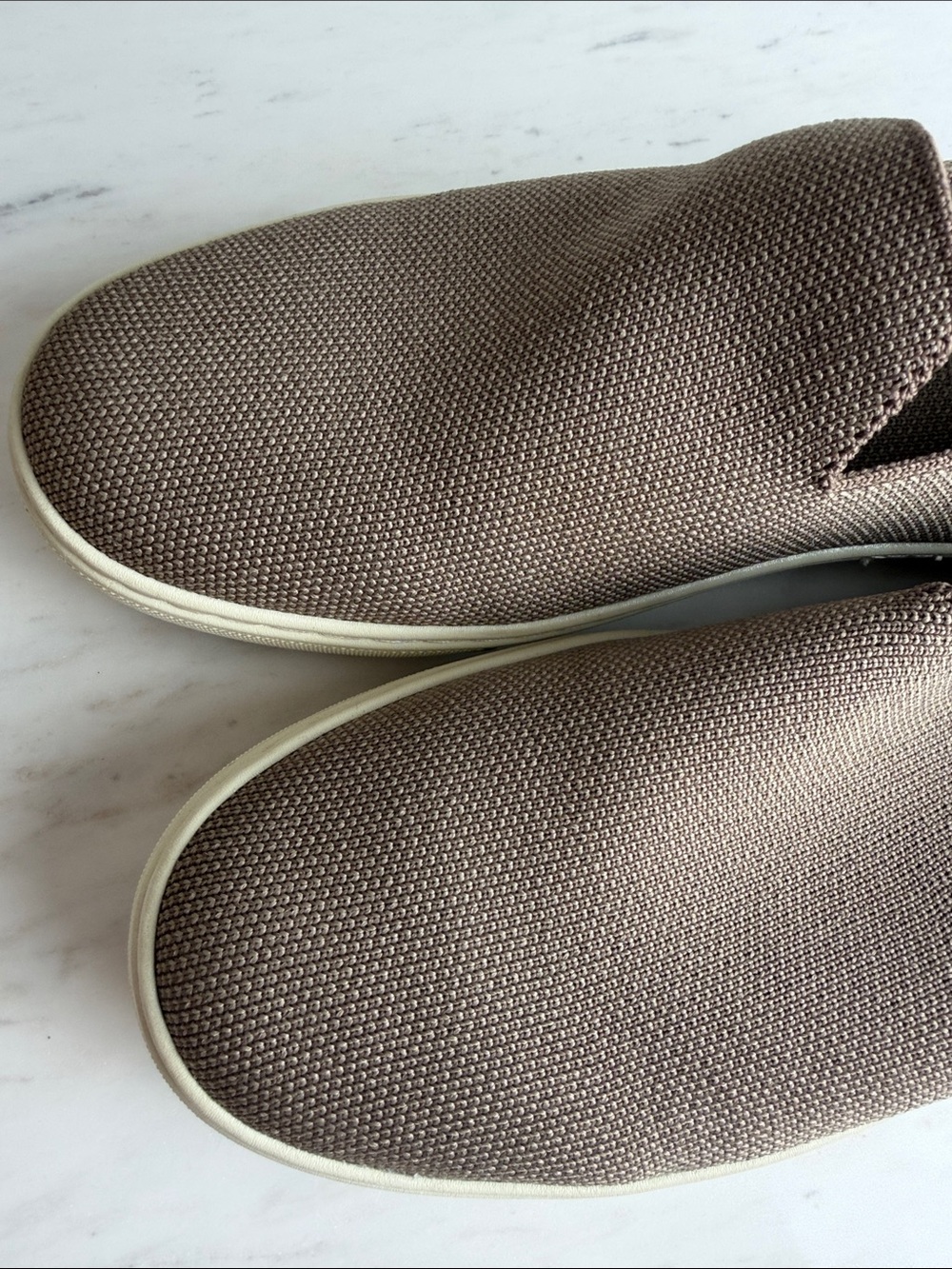 Rothy’s Original Slip-On Sneakers in Latte  Size 8 - Picture 11 of 13